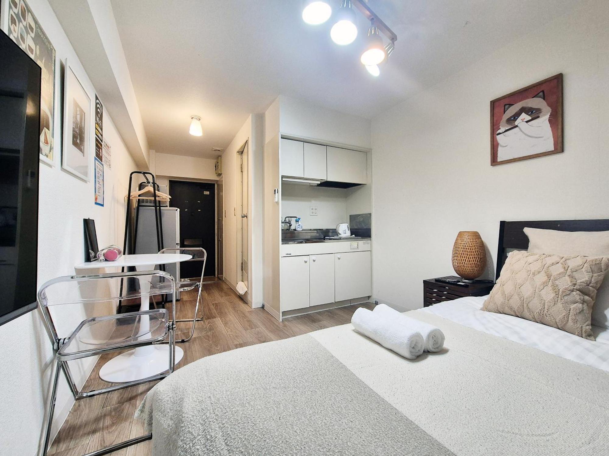 Ferienwohnung Sg Lion House 2P Free Pocket Wi-Fi! Präfektur Tokio Exterior foto